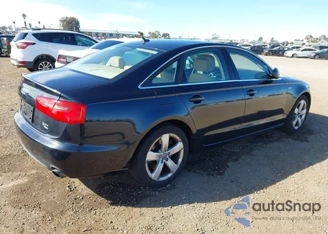 2012 Audi A6 3.0 Premium z USA, uszkodzony, nr VIN WAUGGAFC9CN145446